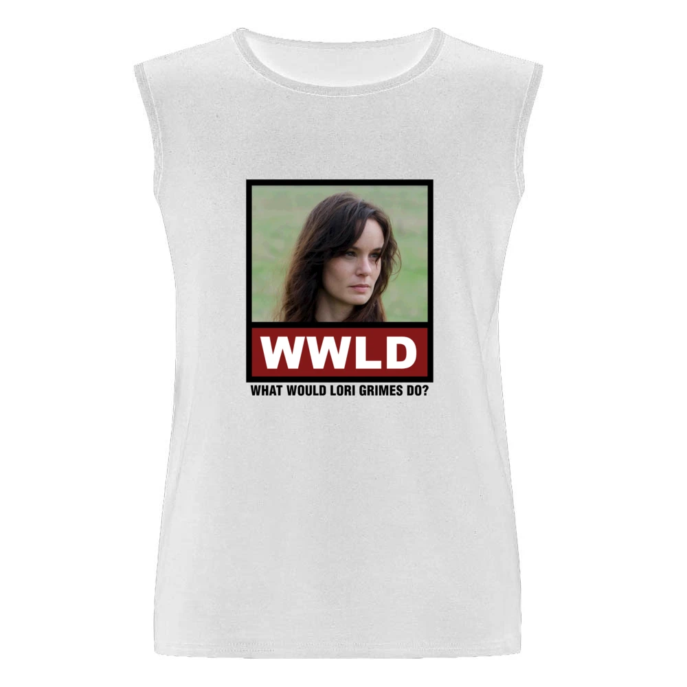 What Would Lori Grimes Do WWLD The Walking Dead Men Sleeveless T-Shirt