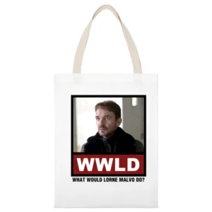 What Would Lorne Malvo Do WWLD Fargo White Canvas Tote Shopping Bag