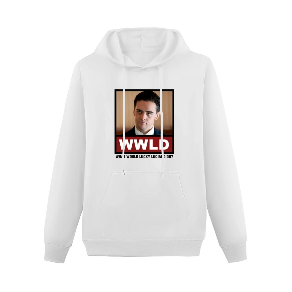 What Would Lucky Luciano Do WWLD Boardwalk Empire Men Hoodie With Pocket