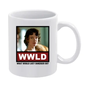 What Would Lucy Danziger Do WWLD Boardwalk Empire White Mug