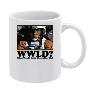 What Would Luke Skywalker Do White Mug