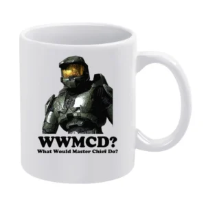 What Would MAster Chief Do White Mug