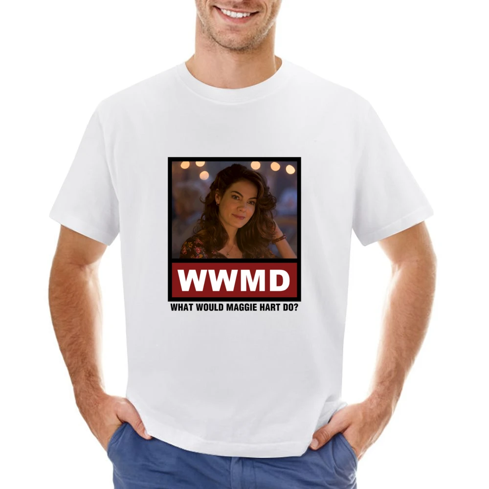 What Would Maggie Hart Do WWMD True Detective Asian Size Men T-Shirt