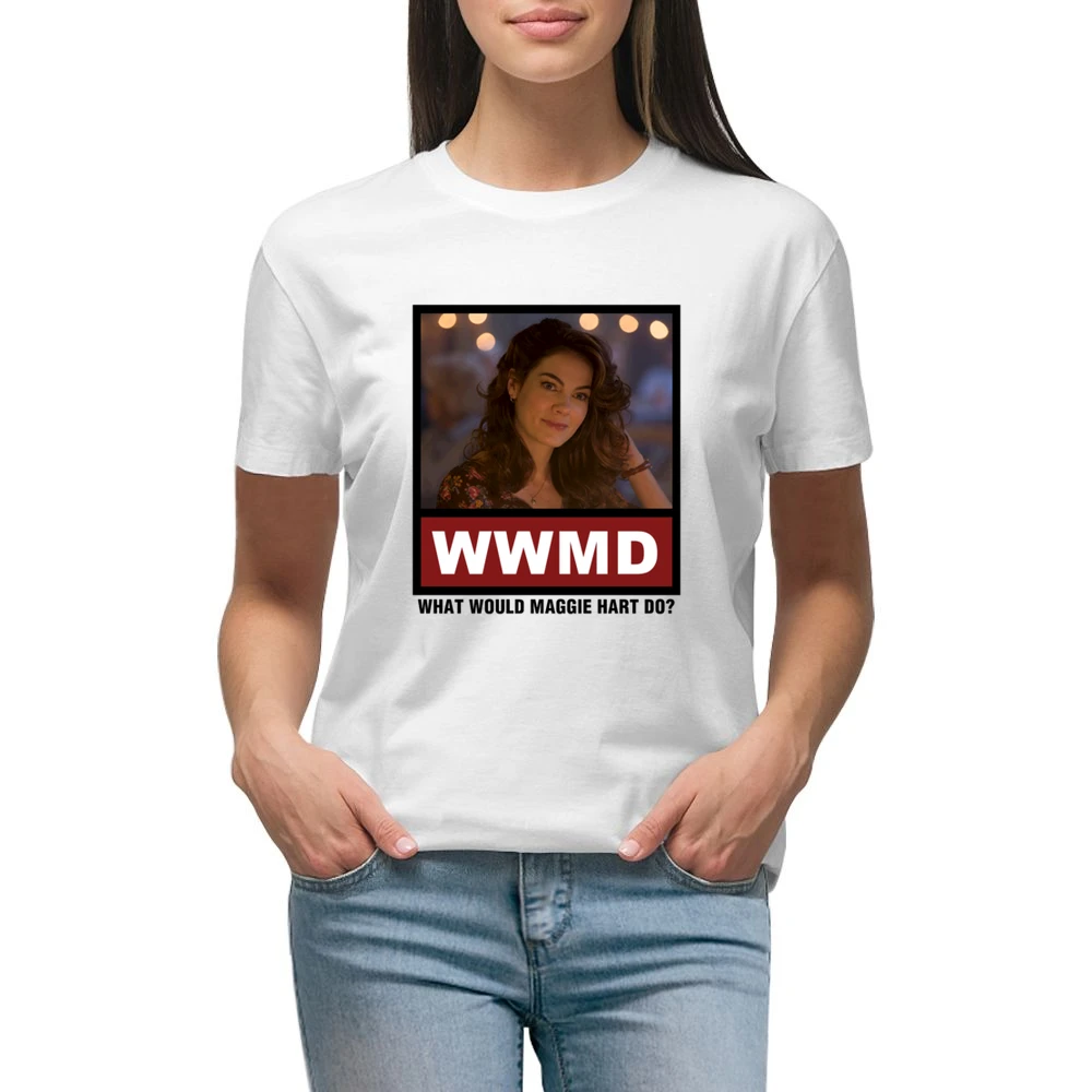 What Would Maggie Hart Do WWMD True Detective Premium Women Ladies T-shirt