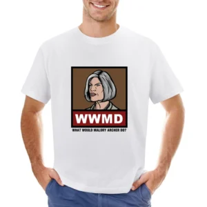 What Would Malory Archer Do WWMD Archer Asian Size Men T-Shirt