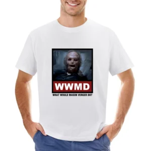 What Would Mason Verger Do WWMD Hannibal Asian Size Men T-Shirt