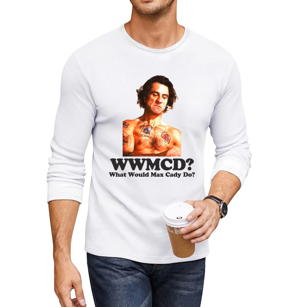 What Would Max Cady Do Men CrewNeck Long Sleeve T-Shirt