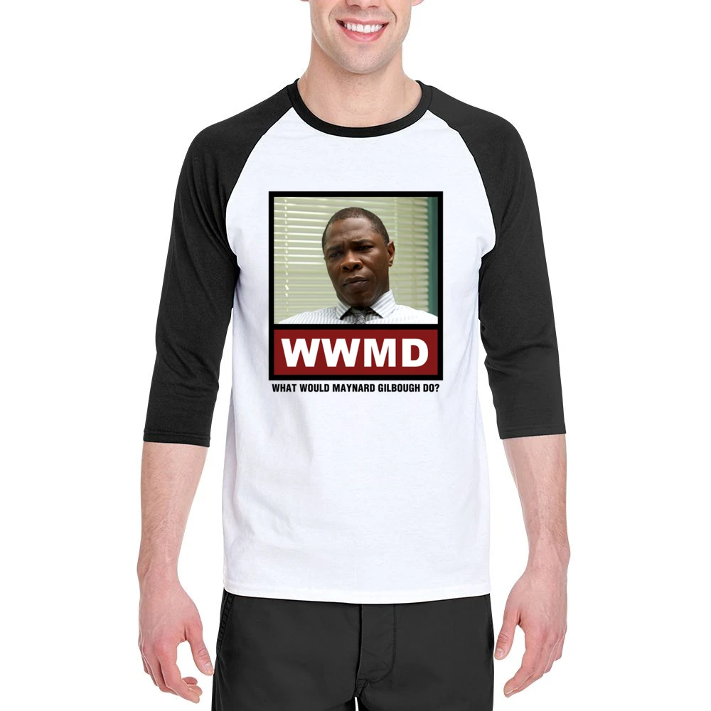 What Would Maynard Gilbough Do WWMD True Detective Men 3/4 Sleeve T-Shirt
