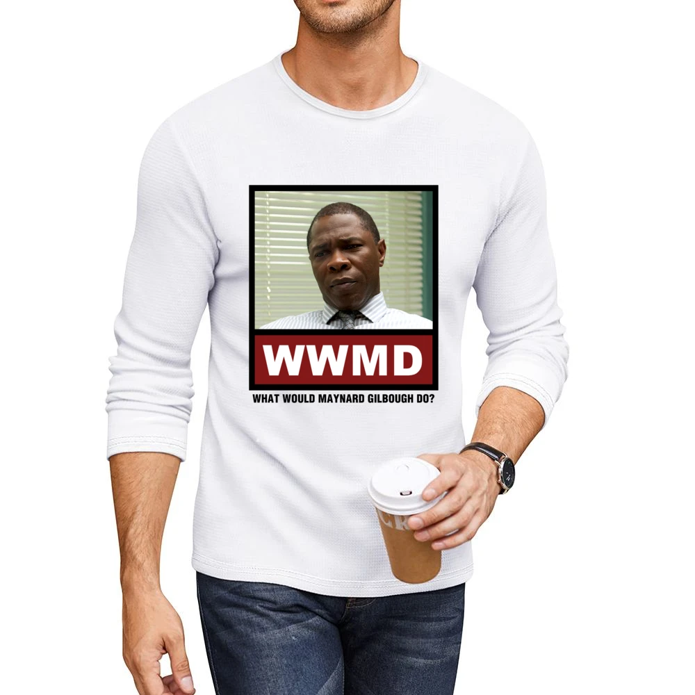 What Would Maynard Gilbough Do WWMD True Detective Men CrewNeck Long Sleeve T-Shirt