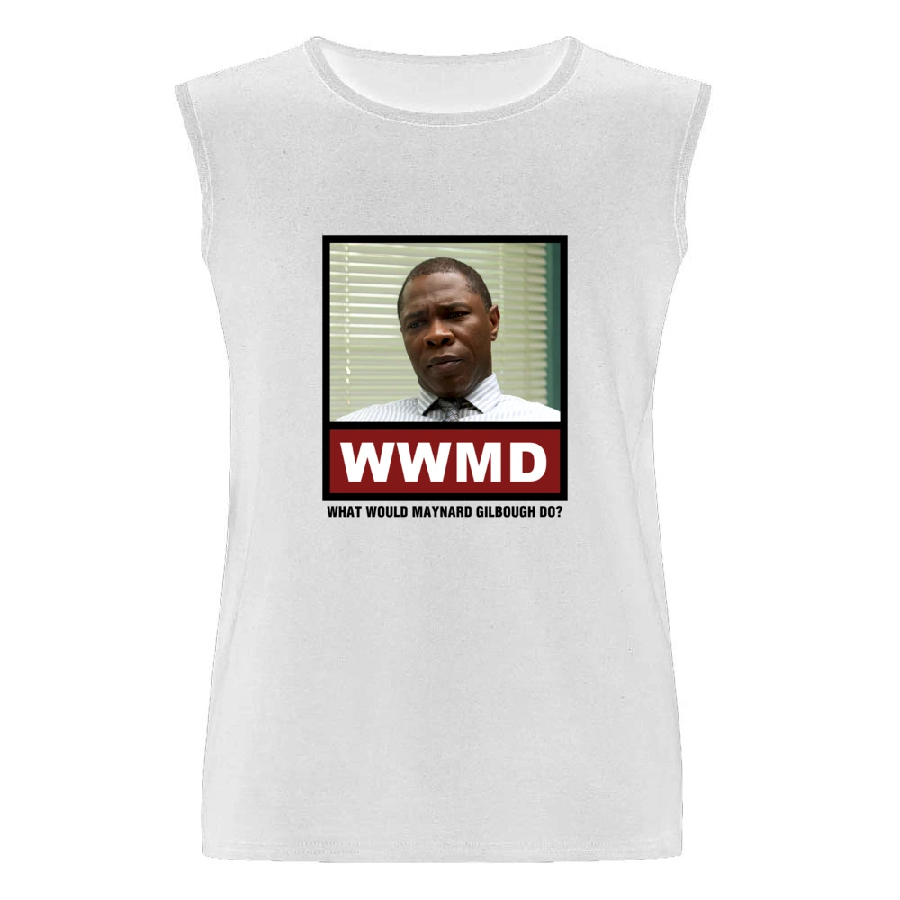 What Would Maynard Gilbough Do WWMD True Detective Men Sleeveless T-Shirt