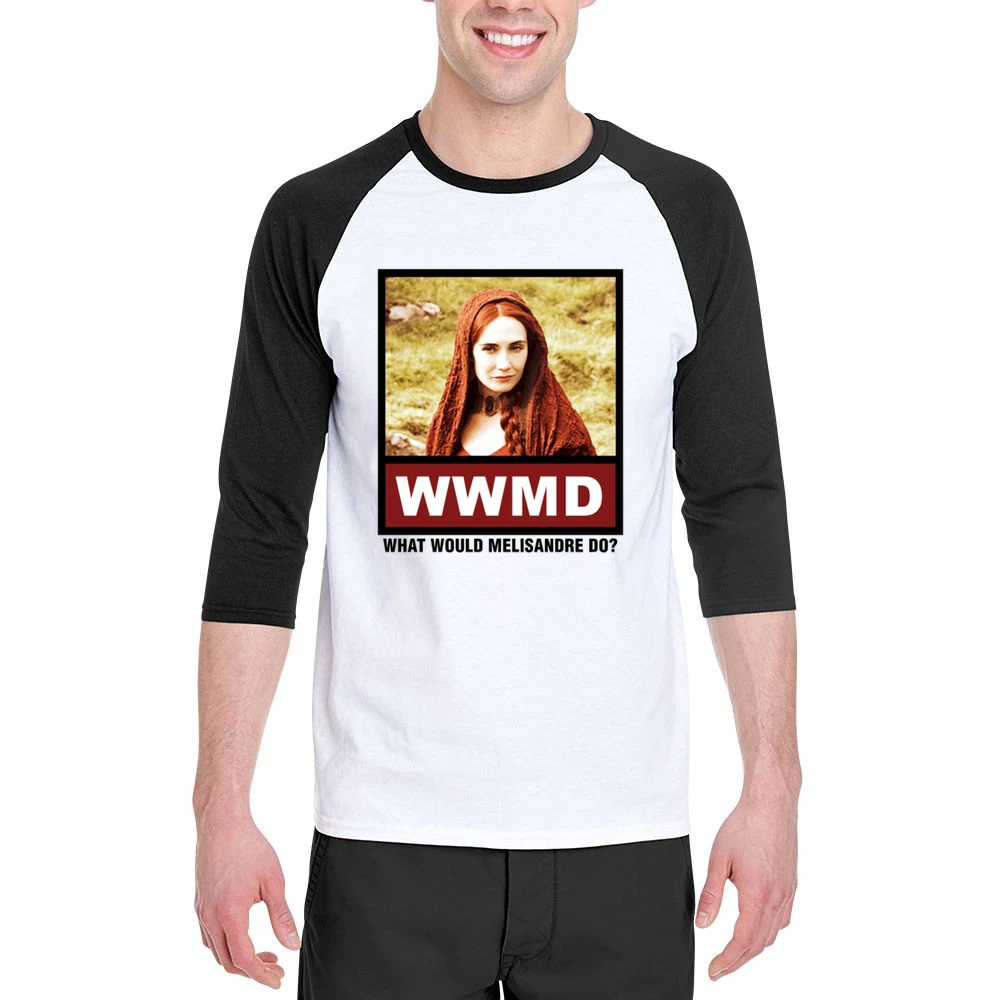 What Would Melisandre Do WWMD Game of Thrones Men 3/4 Sleeve T-Shirt