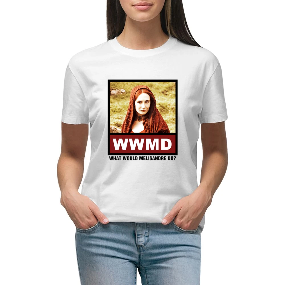 What Would Melisandre Do WWMD Game of Thrones Premium Women Ladies T-shirt