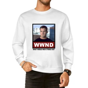 What Would Nick Stokes Do WWND CSI European Size Pullover Sweater