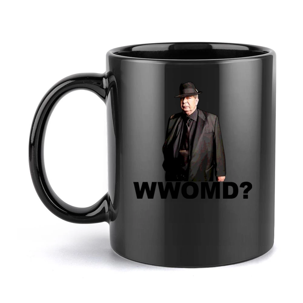 What Would Old Man Richard Harrison Do Black Mug