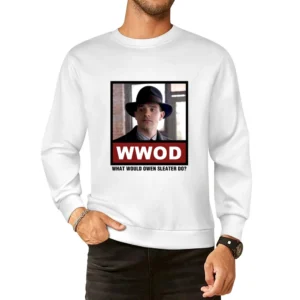 What Would Owen Sleater Do WWOD Boardwalk Empire European Size Pullover Sweater