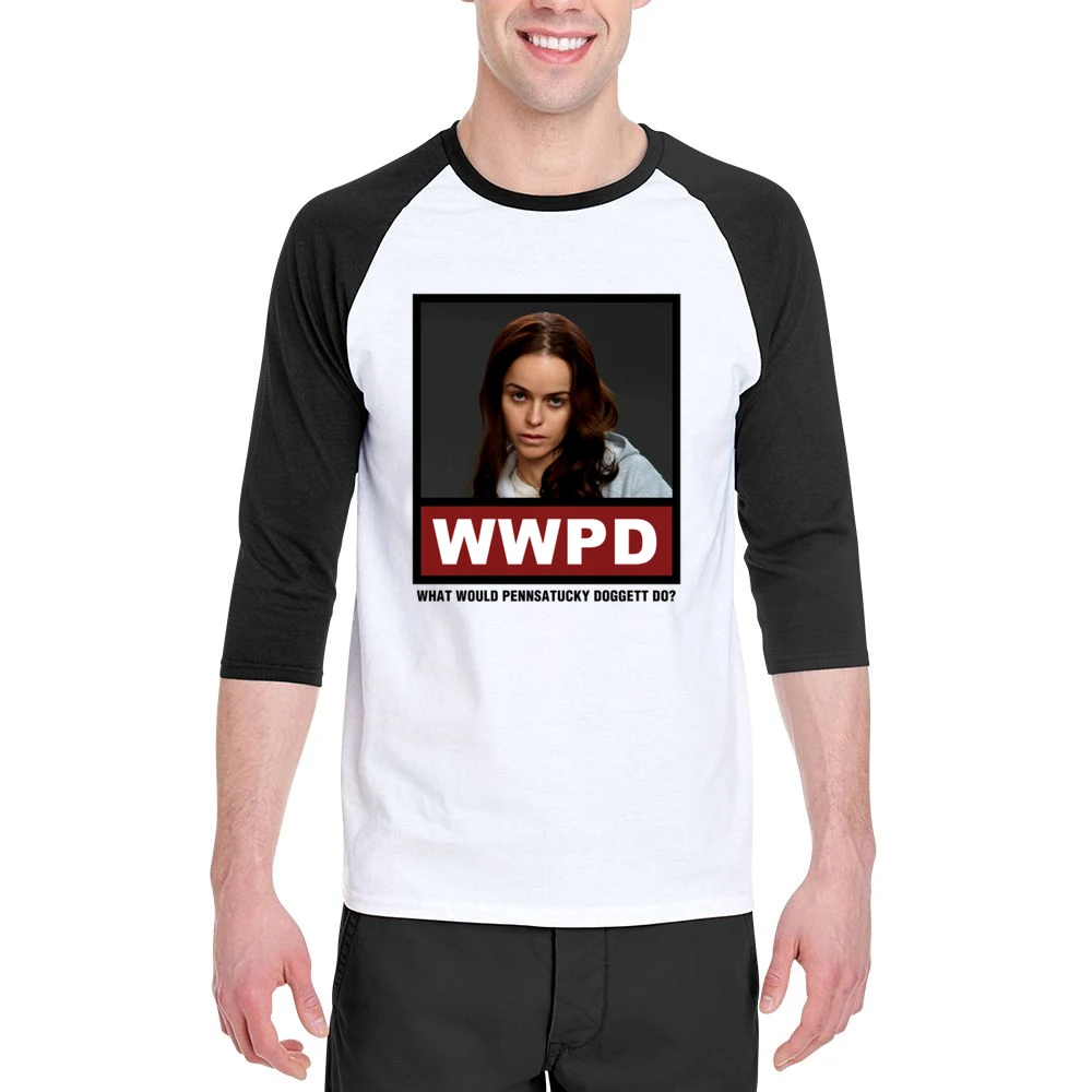 What Would Pennsatucky Doggett Do WWPD Orange is the New Black Men 3/4 Sleeve T-Shirt