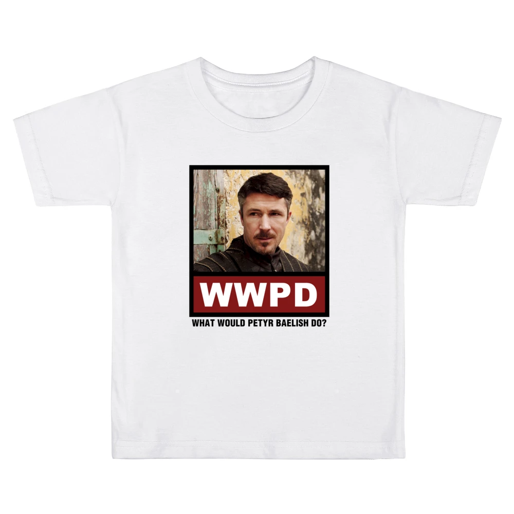 What Would Petyr Baelish Do WWPD Game of Thrones Kids Boys Girls T-Shirt