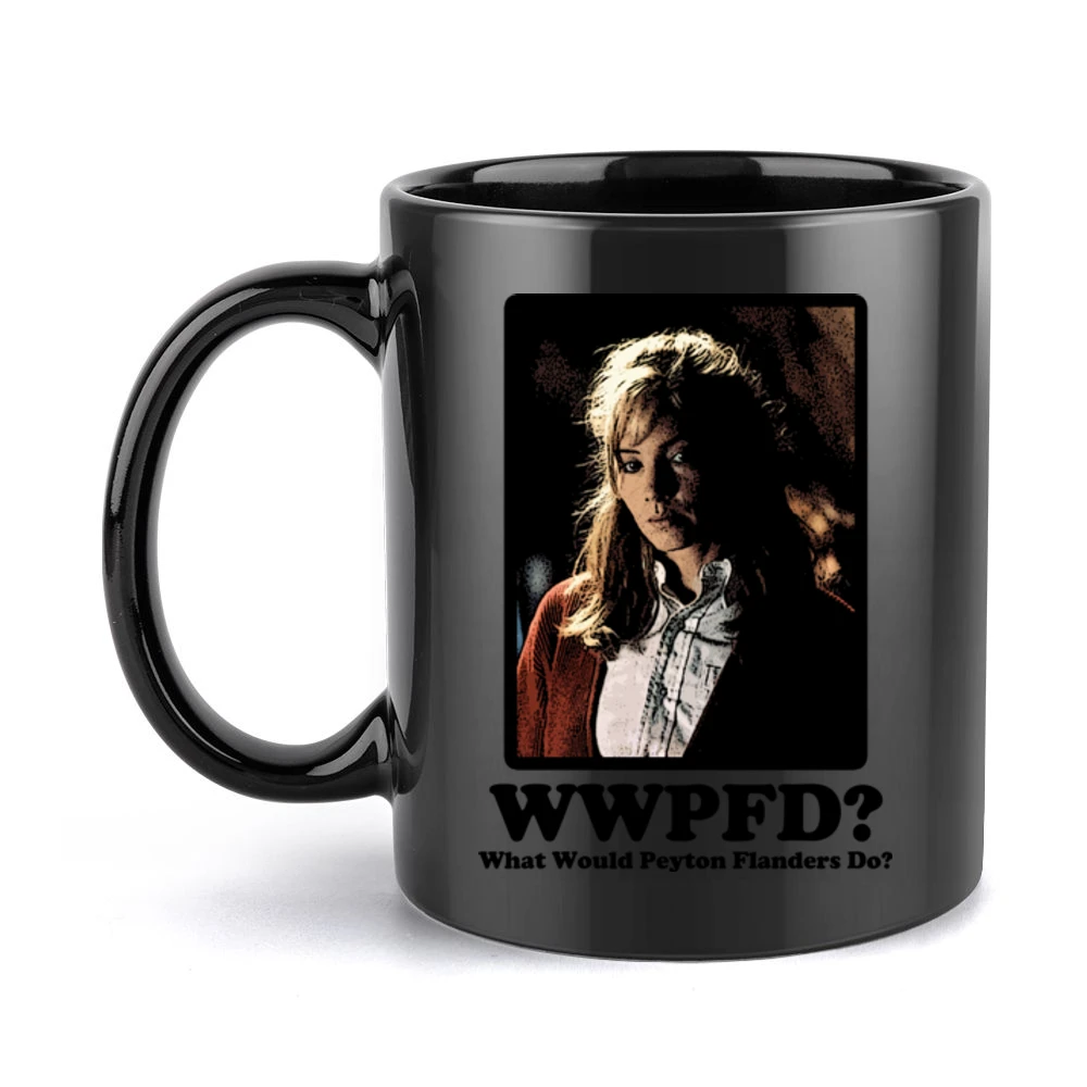 What Would Peyton Flanders Do Black Mug