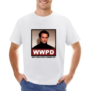 What Would Philip Jennings Do WWPD The Americans Asian Size Men T-Shirt