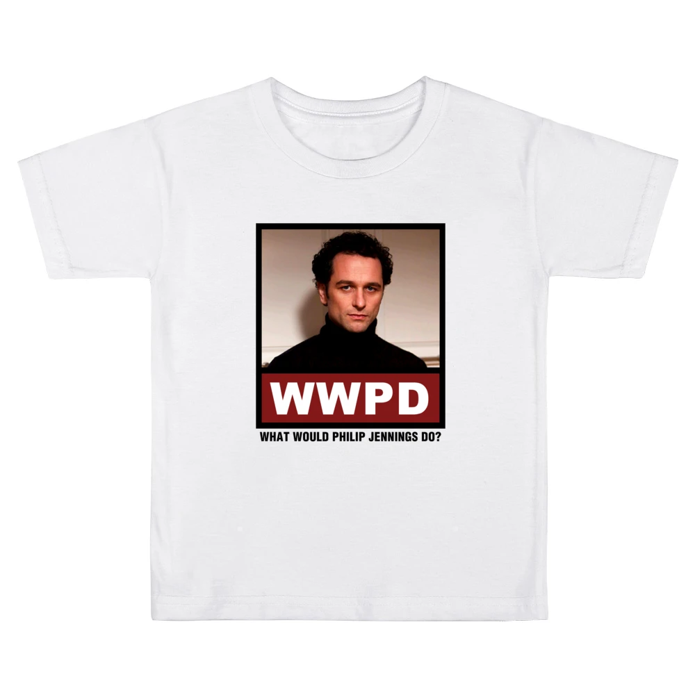 What Would Philip Jennings Do WWPD The Americans Kids Boys Girls T-Shirt