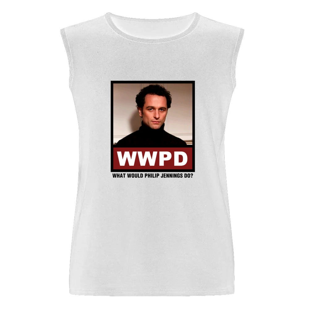 What Would Philip Jennings Do WWPD The Americans Men Sleeveless T-Shirt