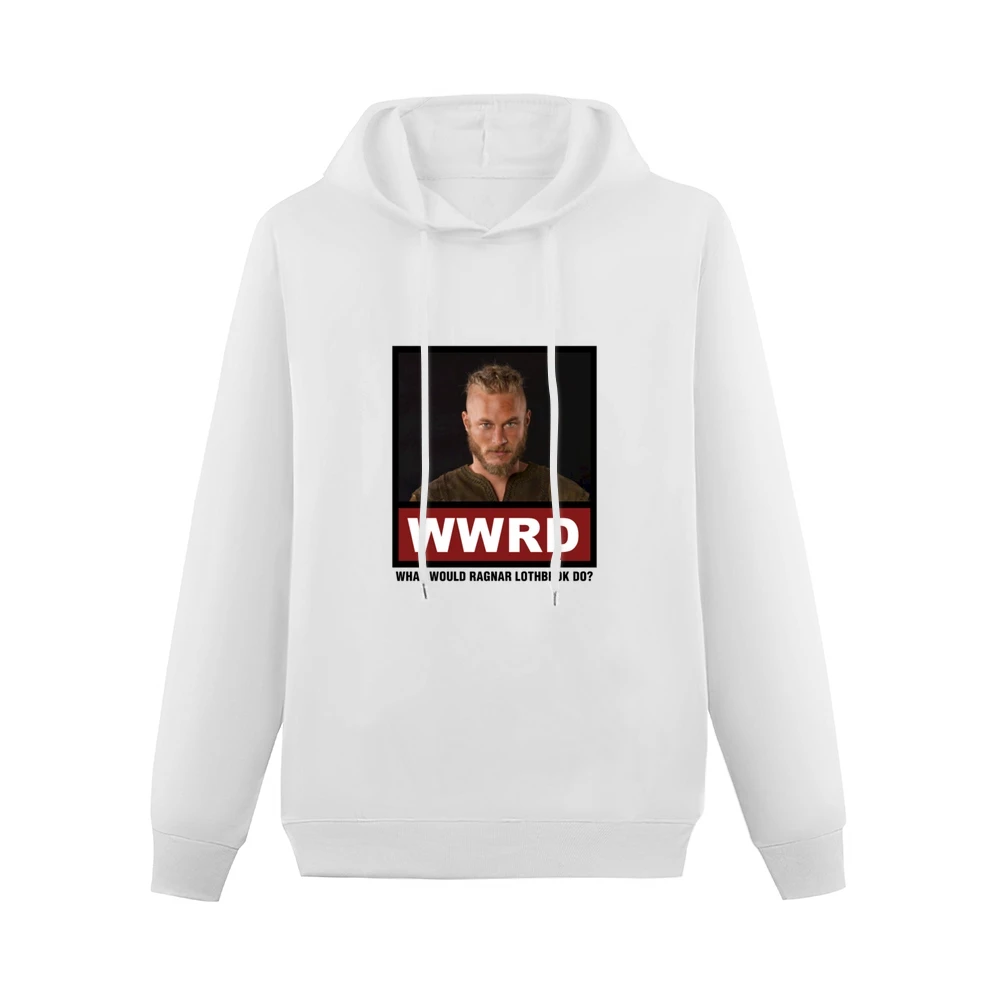 What Would Ragnar Lothbrok Do WWRD Vikings Men Hoodie Without Pocket