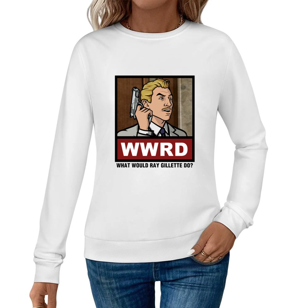 What Would Ray Gillette Do WWRD Archer Women Pullover Sweatshirt