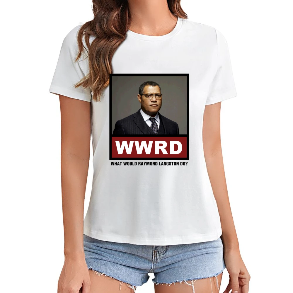 What Would Raymond Langston Do WWRD CSI Asian Size Women Ladies T-shirt