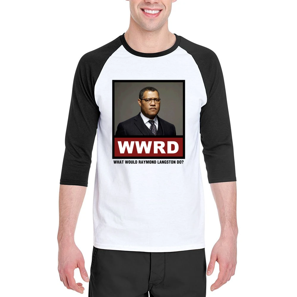 What Would Raymond Langston Do WWRD CSI Men 3/4 Sleeve T-Shirt