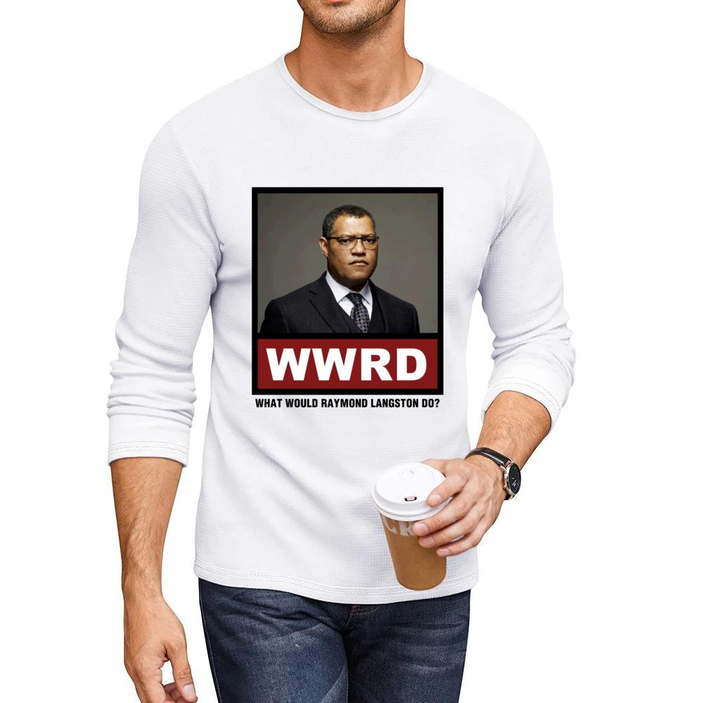 What Would Raymond Langston Do WWRD CSI Men CrewNeck Long Sleeve T-Shirt