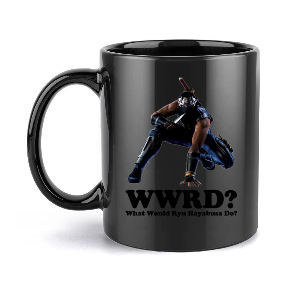 What Would Ryu Hayabusa Do Black Mug