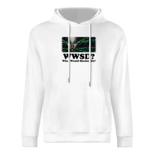 What Would Shodan Do System Shock Video Game European Size Men Hoodie