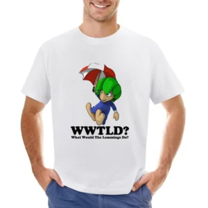 What Would The Lemmings Do Asian Size Men T-Shirt