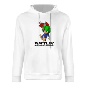 What Would The Lemmings Do European Size Men Hoodie