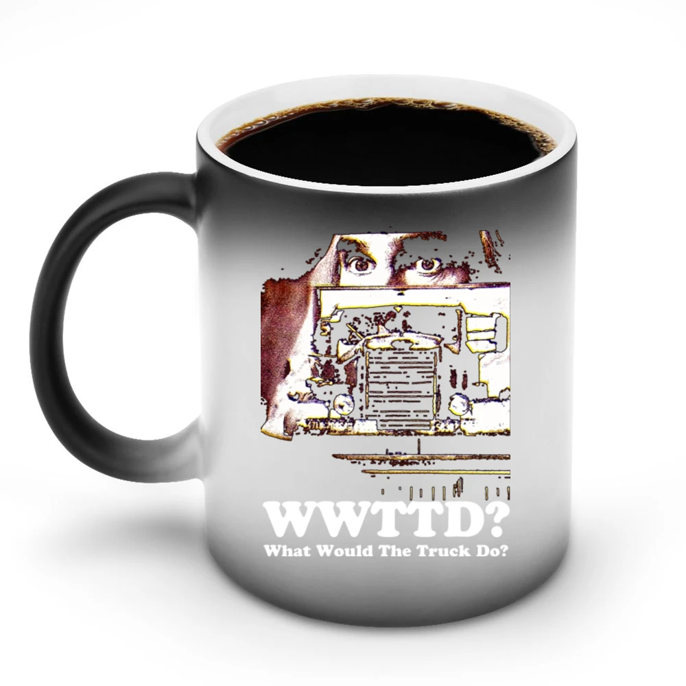 What Would The Truck Do Discoloration Mug