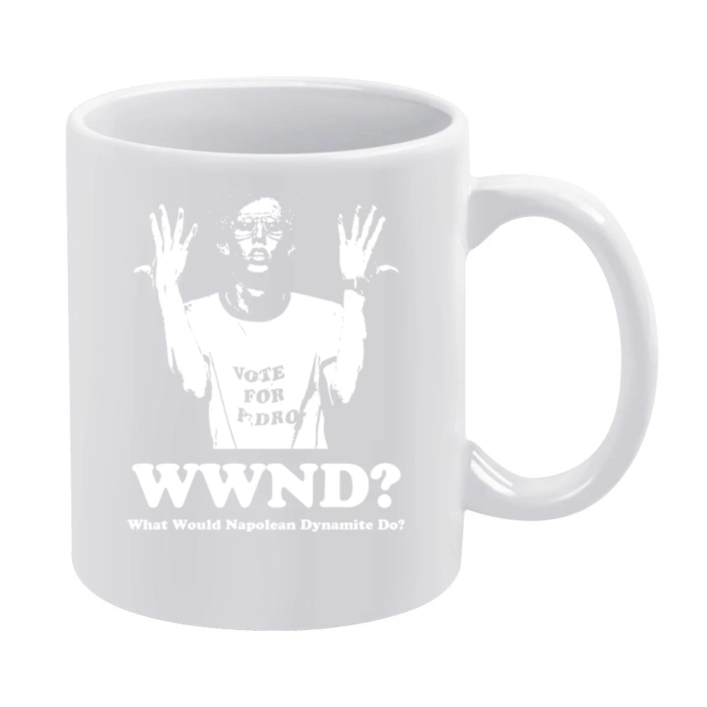 What would Napolean Dynamite Do White Mug