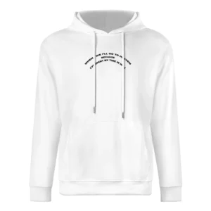 When I Die I Will Go To Heaven Spent My Time In Hell Popular Grunge Gr European Size Men Hoodie