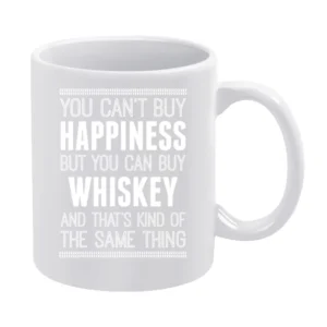 Whiskey Funny Tshirt (all Colors And Styles Available) White Mug