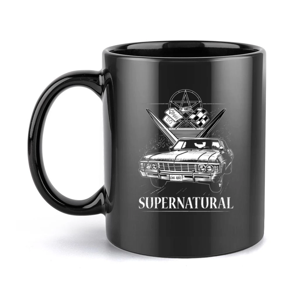 Winchester Car Black Mug