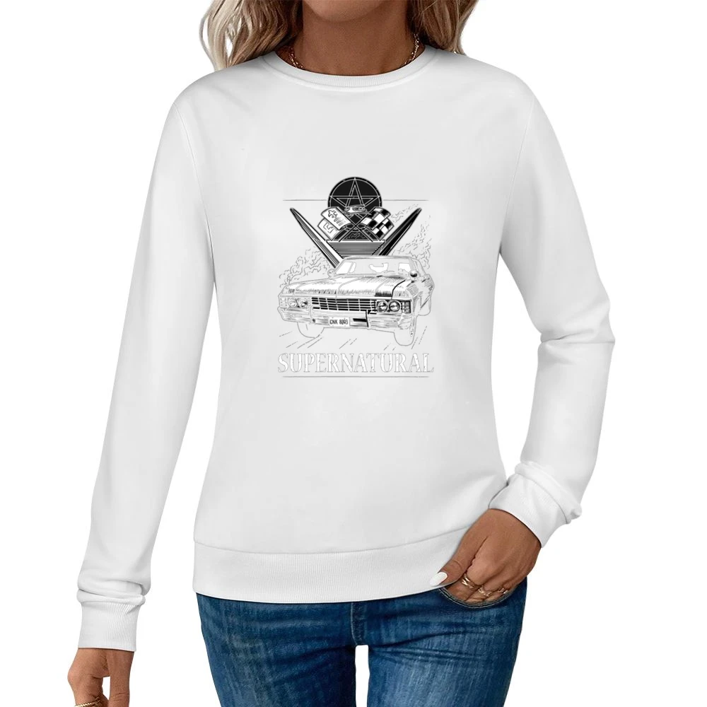 Winchester Car Women Pullover Sweatshirt