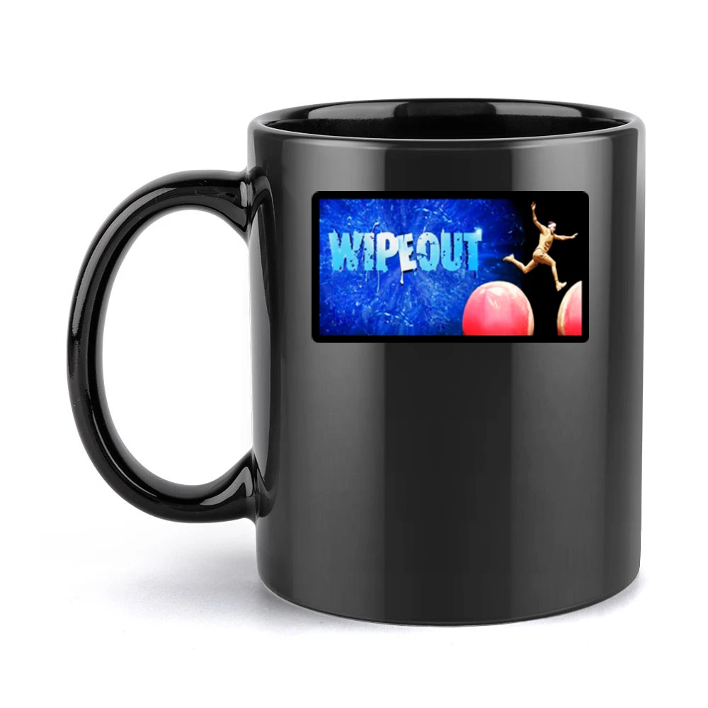 Wipeout TV Show Black Mug