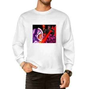 Wizard Of War Video Game Retro 80s European Size Pullover Sweater