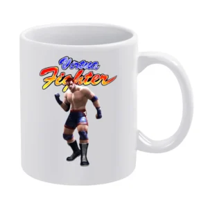 Wolf Hawkfield Virtua Fighter Arcade Fighting Retro Video Game Charact White Mug