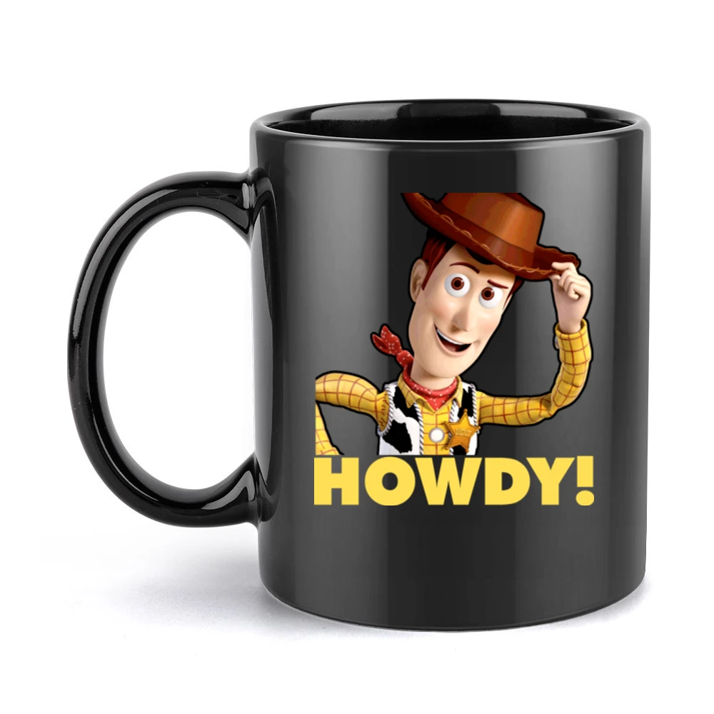 Woody Toy Story Kids Black Mug