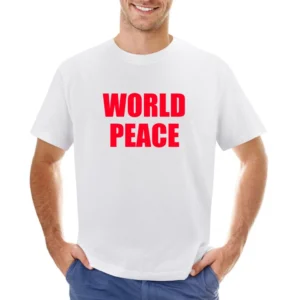 World Peace Popular Miley Cyrus Celebrity Graphic TShirt Asian Size Men T-Shirt