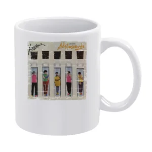 X Ray Spex Germ Free Adolescents Album Cover Distressed Image White Mug