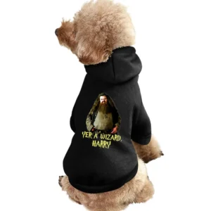 Yer A Wizard Harry Robbie Coltrane Hagrid Quote Pet Apparel Clothes