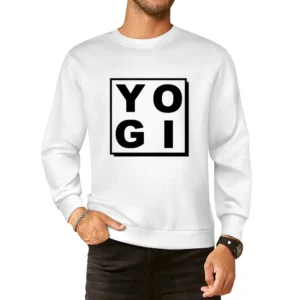 Yogi Fun Spiritual Yoga Lover Graphic European Size Pullover Sweater