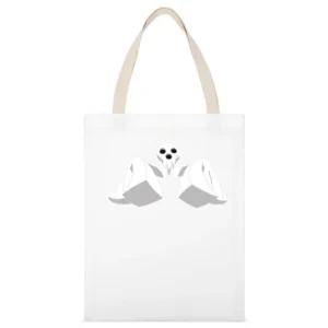 You ! Shinigami sama pointing Soul eater manga White Canvas Tote Shopping Bag
