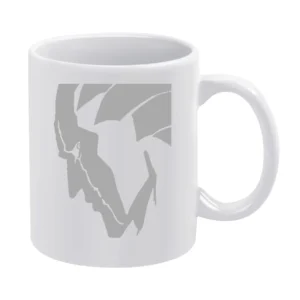 Zaraki kenpachi Gotei 13 captain 11th division soul society shinigami White Mug